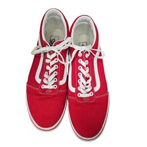 Vans Old Skool Shoe Racing Red Sneaker 12